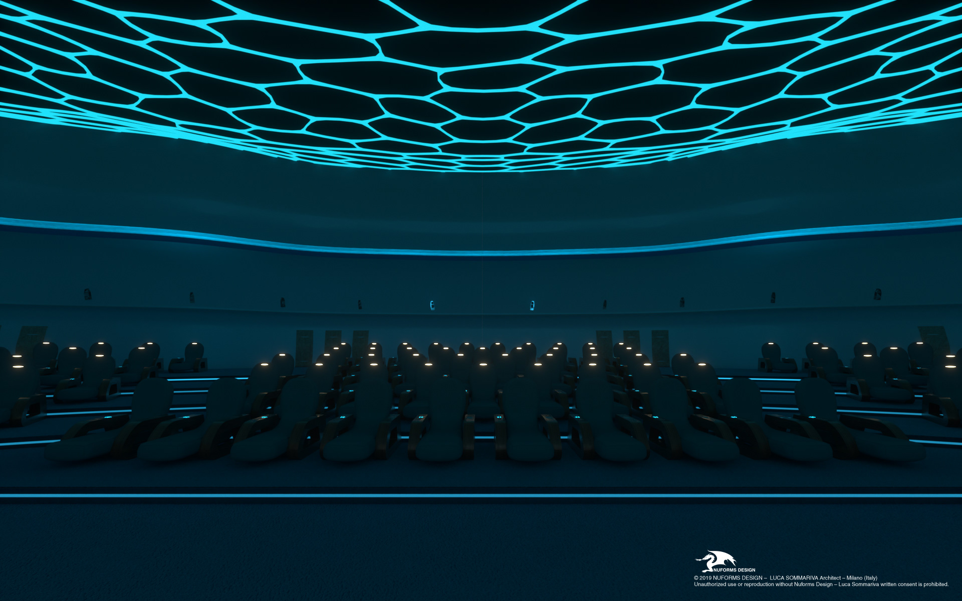 Concept Design for a Multiplex Theater in Doha, Qatar