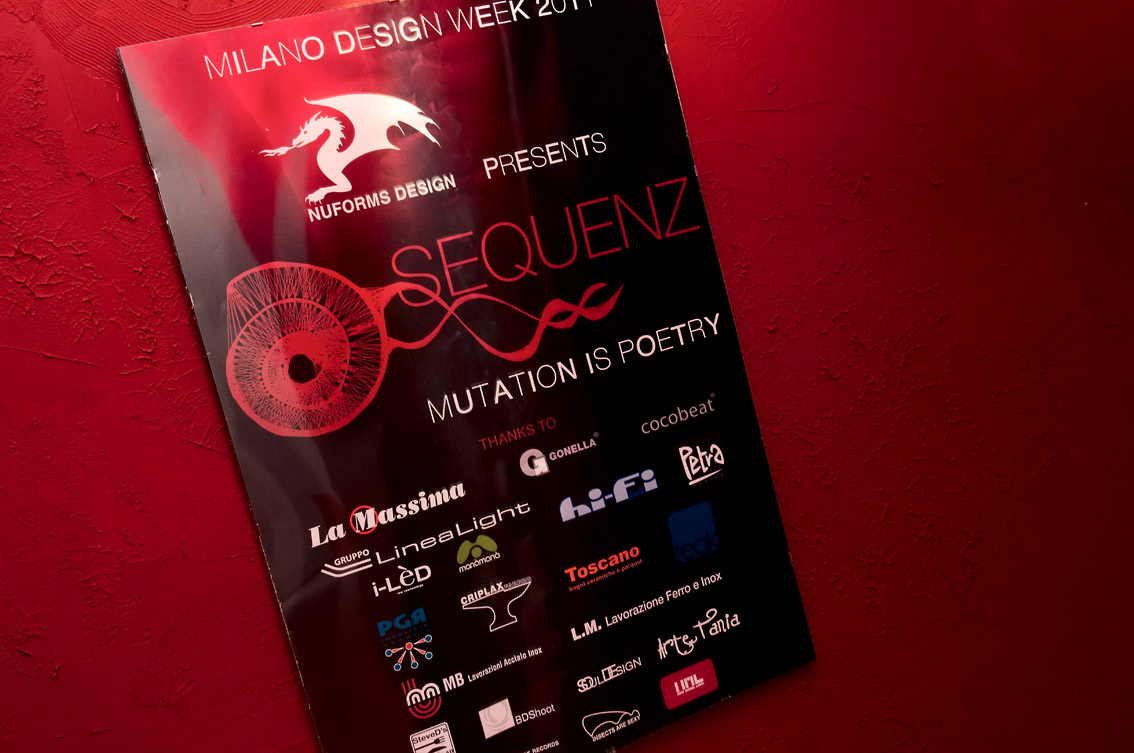 Sequenz – Milano Design Week 2011